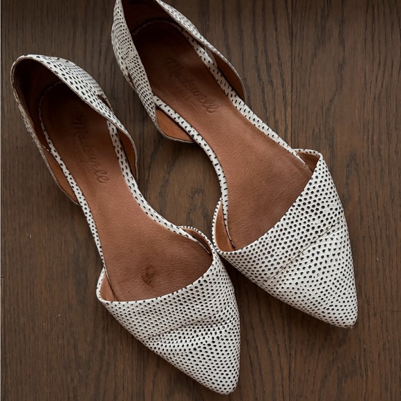 Madewell Shoes - Madewell Women's Polka Dot D'Orsay Flats